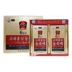 6년근 고려홍삼 농축액 선물 세트 1개 240g 2병, 본상품, 2개