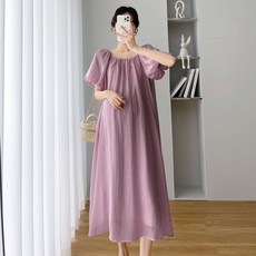 임산부 여름원피스 임부복 롱 드레스 만삭촬영 결혼식 원피스