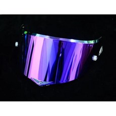 Pista 헬멧 바이저 안경 렌즈 AGV Pista GP RR corsa R GPR Race용 풀 페이스 쉴드 3 베이스 액세서리, 16) Purple, 1개