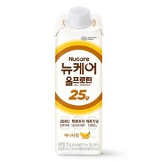 뉴케어 올프로틴 바나나맛 단백질음료 245ml x 24개, 단품, 1회분