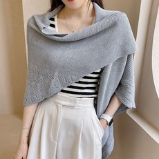 여름니트삼각숄
