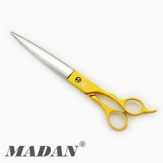 마단 경량가위9인치 MAS-90 컷팅가위, 골드, 1개