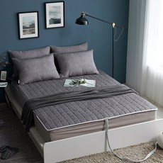 누빔온수매트커버싱글