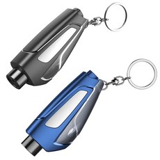 WANTVOLT 2팩 2 in 1 자동차 비상 도구 빠른 탈출을 위한 휴대용 창문 유리 차단기 및 안전 벨트 절단기
