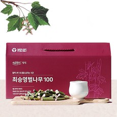 강원도 토종 벌나무즙 100 벌나무 엑기스 진액 효능 최승영 100ml 30포 정선 송약초