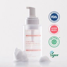 르소넬 비건 포밍 페미닌 워시 여성청결제 유산균 Y존 냄새 케어 FDA인증, 1개, 300ml