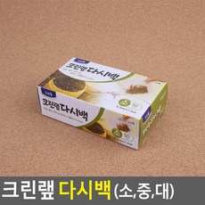 크린랩 다시백 일회용육수망 다시통 다시망, 1개, 중(M)