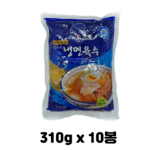 해인 얼음골 냉면육수 쇠고기맛 310ml, 10개