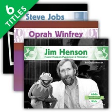History Maker Biographies Set 4 (Set) Library Binding, Abdo Kids, English, 9781532188985
