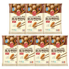 사조대림 김치 포자찐만두 180g x7개 전자레인지 한입만두 편의점만두, 7개