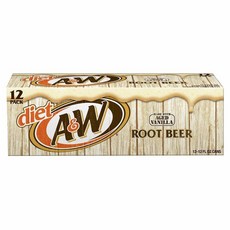 A&W 미국수입 다이어트 루트비어 355ml x24캔 Root Beer