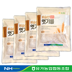 [유가농협] 엿기름1.6kg (400gx4봉) / 겉보리 가공식품, 400g, 4개