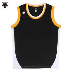 [DESCENTE] S8121ZST43 BLK0 테이핑 바스켓볼 저지 블랙