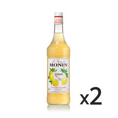(카페시럽) 모닌 레몬 시럽 1000ml 2개, 1L