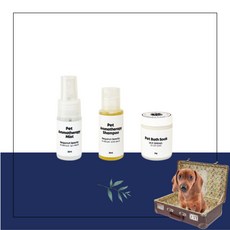 펫 천연 아로마 테라피 트래블 키트 반려견과 여행시 이거 하나만 챙기세요, 80g, 1세트