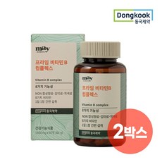 동국제약 메이올웨이즈 프라임 비타민B 컴플렉스 1000mg x 60정 x 2박스