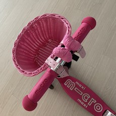 킥보드 악세사리 벨 라탄 바구니 감성 베이지색 크림 헬멧 가방 유아 클래식 손잡이 자전거 바람개비 장식 스트리머 리본 선물 파우치 따릉이 인형 헤드 마이크로킥보드 맥시 미니 스쿠터, 흰색리본벨, 1개
