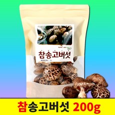 국산 참송고 말린 통 건 송고 송화고 송화 고송 추재 버섯 200g, 1개