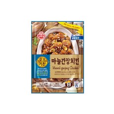 (무)(냉동)오뚜기 오즈키친마늘간장치킨580g, 1개, 580g