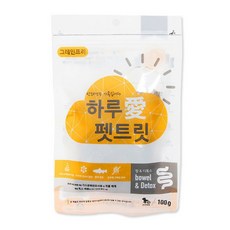 하루애 펫트릿 장 + 디톡스 100g 반려견 건강 간식, 개