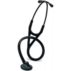 3M Littmann Stethoscope Master Cardiology Black Tube Black Chestpiece 27 인치 2161, 1, 단일옵션