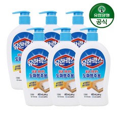 유한락스 도마 행주용 세제, 483ml, 6개