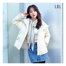 [LBL] 캐시미어 블렌디드 카라 컨버터블 숏 구스다운