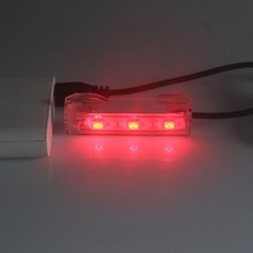 어항 조명 플라스틱 소형 수족관 식물 USB LED 데스크탑 램프 5가지 색상, 05 A4