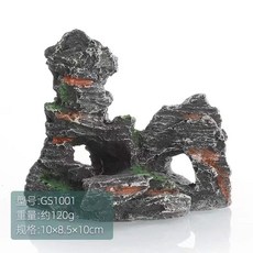 산호석 인조석 산호초 조경 수족관 어항 꾸미기 산호, 창작 가산(수지) 10x8.5x10cm