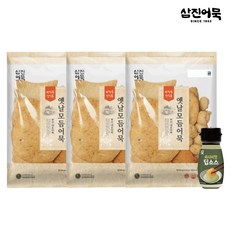 [삼진어묵] 옛날모듬어묵 3봉 + 와사비맛딥소스65g, 단품