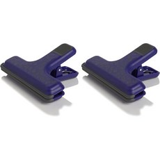 Lixit Food Bag Sealing Large Heavy Duty Clip for storage Bags Dog food and other Uses. Purple Pack, Purple Pack of 2, 1개 - 강아지푸드클립