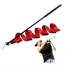 다이써마켓 골프 리본 스틱 채 스윙 아이언 실내 연습 장비, 알루미늄 합금 * 68cm * 알루미늄 합금 * 68c, 1개