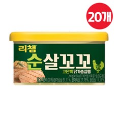 리챔 순살꼬꼬, 200g, 20개