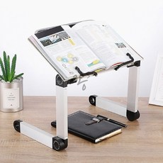 꽁S쇼핑 레이백 높이조절 알루미늄 독서대 노트북 태블릿 받침대 블랙 독서대암 유아독서대 높이조절투명독서대