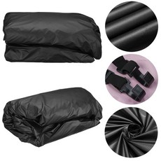 210D 캐러밴 Motorhome 지붕 보호 덮개 타포린 방수 26pcs 방풍 벨트 방진 차양