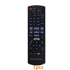 파나소닉 블루레이 N2QAYB001030 001033 001031 000962 000129 DMP-BDT280 175 174 171 170 리모컨 스페어 교체, 1pcs, 1개
