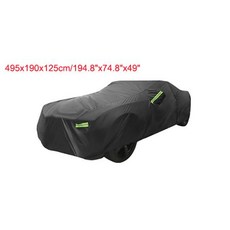 X Autohaux 닷지 챌린저 20082023 자동차 커버 야외 풀 카 커버 전천후 방수 비 햇빛 보호 지퍼 포함, 1개