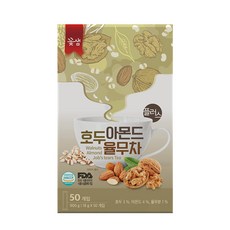 꽃샘 호두아몬드율무차, 18g, 50개