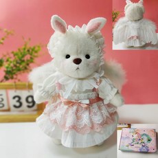 레나베어 귀여운 곰돌이 테디테일즈 곰인형 옷 핸드메이드 테디베어 의상 인형옷 30cm