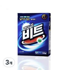 비트 분말세제 일반용 본품, 4.5kg, 3개