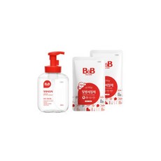 비앤비 젖병세정제 거품형 용기 450ml+리필400mlX2개, 비앤비 젖병세정제 거품형 용기 450ml+리필400ml, 1개