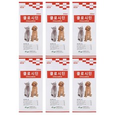 클로시딘 250ml 강아지 고양이 소독제 6개 - 클로시딘