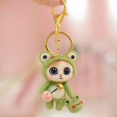 고슴도치양모인형