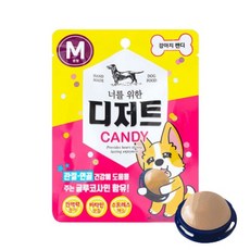 (2개)너를위한디저트 강아지캔디 M, 12g, 2개