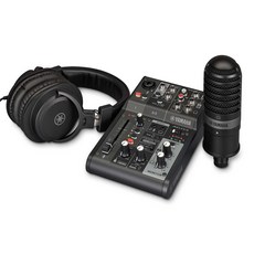 YAMAHA 스트리밍 AG03MK2 콘덴서 마이크 헤드폰 세트