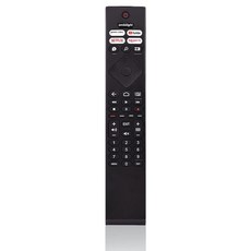 스마트 tv 티비 리모콘 호환 필립스 ambilight 4k 울트라 hdr oled 안드로이드 398gr10bephn0041bc brc098450101용 교체용 리모컨
