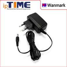 우체국) 아이피타임 정품 9V 0.8A 아답터 유무선 공유기 ipTIME 어댑터(Adapter), 아이피타임 9V 0.8A 아답터