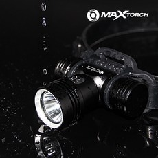 [맥스토치 MAXTORCH] 맥스토치 MTHS 545 낚시 해루질 방수 LED 헤드랜턴, 세트