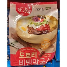 백제 도토리 비빔막국수 297g x 6개 KN, 1개, 297.5g