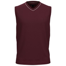 [타미힐피거]Mens Jackson Regular-Fit V-Neck Sweater Vest후드티/맨투맨